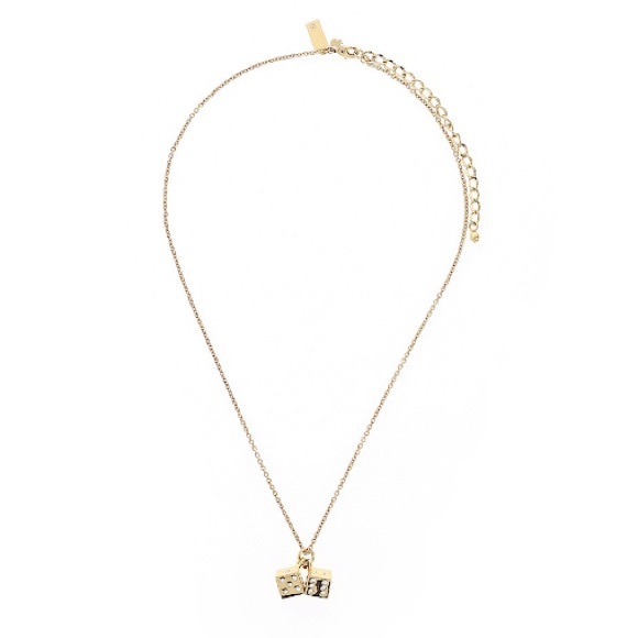 kate spade Jewelry - Kate Spade ♠️ Gold Lucky Streak Dice Necklace